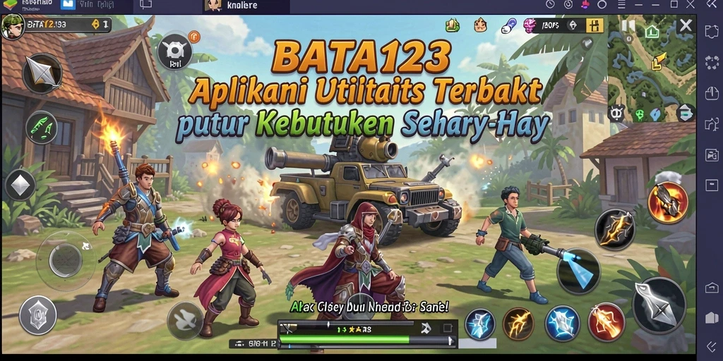 Tampilan utama BATA123 menampilkan pengelolaan tugas yang efisien.