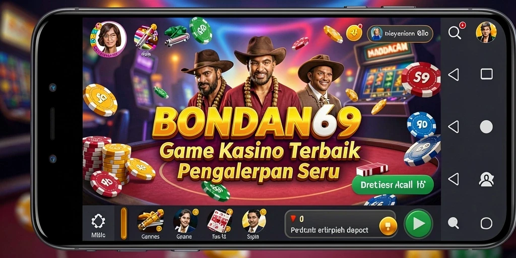 Tampilan gameplay menarik dari BONDAN69 di dunia Kasino.