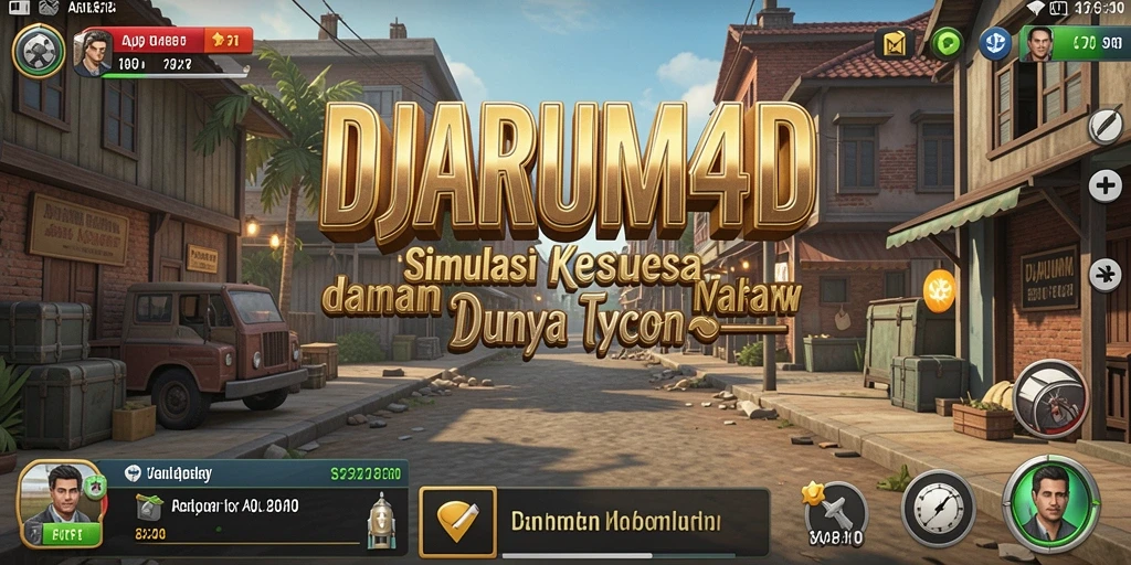 Screenshot utama DJARUM4D menampilkan gameplay Tycoon yang seru.