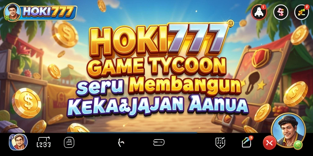 Screenshot HOKI777 menampilkan gameplay seru dan strategi bisnis.