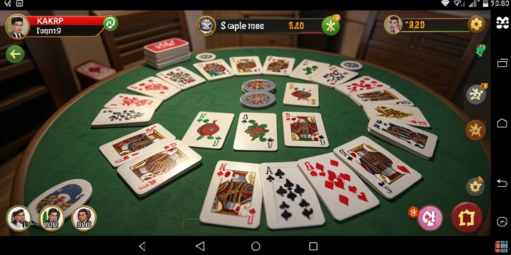 Tampilan gameplay Gaple yang seru dan interaktif.