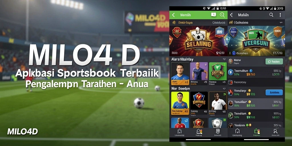 Tampilan gameplay MILO4D yang menarik dan interaktif untuk taruhan olahraga.