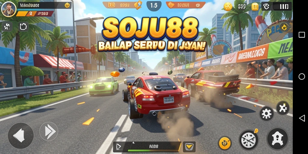 Tampilan menakjubkan dari balapan intens di SOJU88.