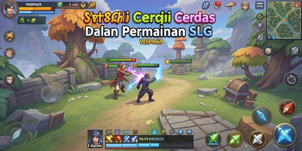 Tampilan gameplay SLG VESPA69 yang menarik dan strategis.
